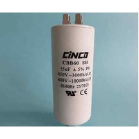 Air Conditioner Motor Run Running Capacitors 55UF 400V 450VAC CBB60A