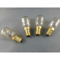 8 X OVEN LAMP GLOBE LIGHT BULB 25W 300°C E14
