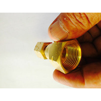 BBQ LPG Gasmate Adapter 3/8" LH BSP - POL