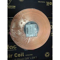 1/2” 12.7MM ID, 1mtr ROLL CUT PANCAKE SOFT DRAWN COPPER TUBE AIR CON COIL