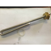 HOT WATER HEATING SCREW TYPE ELEMENT 3 KW 1" BSP , 1 1/4" STANDART 230MM LONG