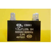 1.5uf Capacitor 440Volt 50hz Motor Start Run Capacitor