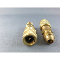 5/16" SAE MALE to 1/4" SAE FEMALE FOR R22 GAUGE HOSE VACUUM PUMP ADAPTER