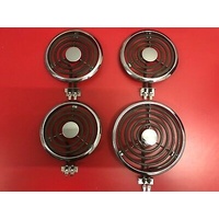 WESTINGHOUSE HOTPLATE  3X SMALL & 1X  LARGE  ELEMENT  FV10A000 PAF504R PAD518FB