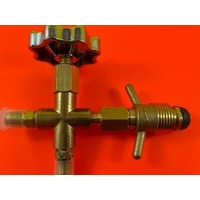 PROPANE LPG TANK 9kg &5kg GAS ADAPTER FOR REFRIGERATION & AIR CON USE