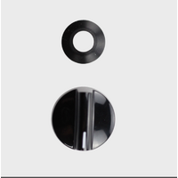 GENUINE Miele BLACK PLASTIC KNOB KM 390G KM 371 G KM 520 KM 391 G
