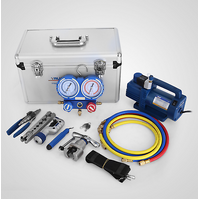 AIR COND VACUUM PUMP MANIFOLD GAUGE RATCHED FLARING PIPE CUTTER WK-7P