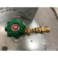 New Forklift Gas Coupling to Suit 9KG BBQ bottle gas coupling to suit 9KG