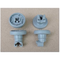 3 x Genuine Smeg Dishwasher Upper Basket Wheel DWA157B DWA157W DWA157X