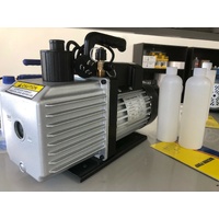 7 CFM 2 Stages Refrigerant Vacuum Pump Refrigeration Gauges Tools Air Condition