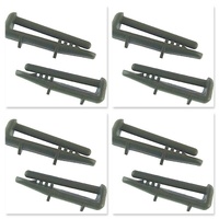 8 X Blanco Dishwasher 880580400 Rail Cap Rear BFD4W, BFD5W, DWF45X, DWIN7 DSFN6