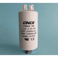 12uF Run Capacitor 400/450V pump spa dryer motors DF