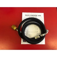 NEW FORKLIFT LPG GAS HOSE CYLINDER TO ENGINE 2 MTR LONG 5/16 WHEATERHEAD