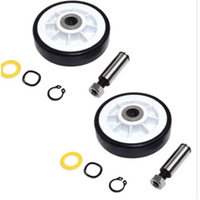 2x Maytag Whirlpool Commercial Dryer Drum Idler Roller Wheel Kit - # ER303373K