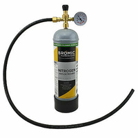 DISPOSABLE GAS CYLINDER 100% NITROGEN 2.2 LT WITH REGULATOR KIT