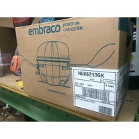 Commercial Embraco Fridge Compressor NEK6213GK R404a M/H TEMP Disp.12.11cc