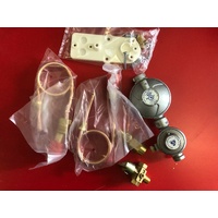 CARAVAN Manual Change Over LPG Gas Regulator Kit 160MJ Twin Bottle-Caravan Home