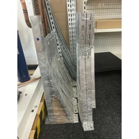 AIR CONDITIONER GALVANISED WALL BRACKET SUPPORTS 200KG 640MM PAIR HEAVY