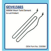 HOBART WASH TANK ELEMENT 3000W GEV415665 230086