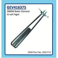 FAGOR BOILER ELEMENT 2800W GEV416375 Z421711