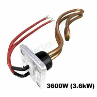COPPER SICKLE HOT WATER HEATER ELEMENT 3600W