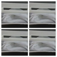 4 x LG Fuzzy Logic Washing Machine Lint Filter Bag 10x6