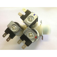 2 x Asko Washing Machine Cold Water Inlet Valve W640 W6441 W6451 W6551 W660