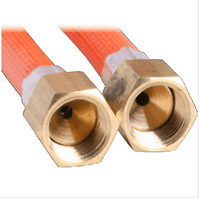 LPG NATURAL GAS HOSE 5mm PVC 3/8'' SAE FF x 3/8'' SAE FF 5HFB0900 900mm