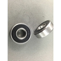 2* BALL BEARING DOUBLE SEALED 6000RS 10x26x8MM 2 BEARINGS