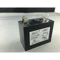 NEC AIR CONDITIONER 6uf Capacitor 440Volt 50hz Motor Start Run 3H01487G RSH2425