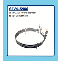 CONVOTHERM ROUND ELEMENT 15Kw 220V GEV415906