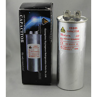 AIR CONDITIONER MOTOR 50UF 450Volt 50 UF Start/ Run Metal Capacitor