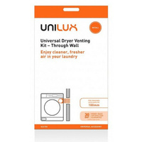 GENUINE Westinghouse DRYER VENT KiT thru wall ULX103 LD505E LD605E, LD605EB