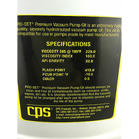 OIL FOR PUMP VACUUM VACUUM PUMP OIL COOLING TOOLS 1 GALLON