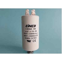 Air Conditioner Motor Run Running Capacitors 16UF 400V 450VAC CBB60A