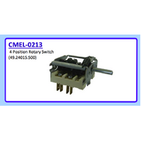 4 POSITION ROTARY SWITCH (49.24015.500) CMEL-0213