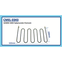 3200W 240V SALAMANDER ELEMENT CMEL-0343