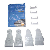 Westinghouse-Simpson Upper Basket Wheels Kit x4 GENUINE SB907SJ*05, SB907WJ*05,