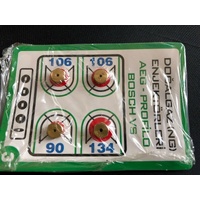 AEG BOSCH GAS COOK TOP JET 4x NIPPLES 2 x106, 1x134, 1x90 Gauges Size