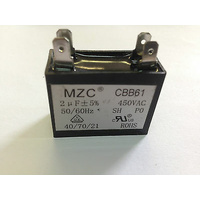 LG INDOOR FAN 2uf CAPACITOR LS-K1863HL LS-K1864HL LS-K1867HL LS-K2423HL LS-K2424