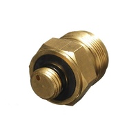 BBQ CARAVAN CATERING RV LPG-NG ADAPTOR PRIMUS INTERNAL VALVE SURE FIRE US01