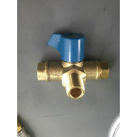 CARAVAN HOME RV GAS LPG REGULATOR USE MANUAL CHANGEOVER VALVE TAP 2 STAGE