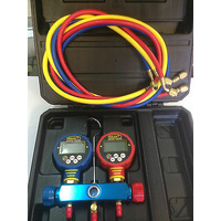 Multi Function Digital Manifold Gauge Refrigerant R410a R22 R134a, R404