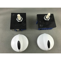 2 x Westinghouse Kimberley 501 507 509 Oven Stove Hotplate Heat Control Switch