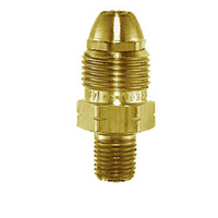 CARAVAN SHOP LPG 970AX HARD NOSE POL C/W EXCESS FLOW VALVE ADAPTOR