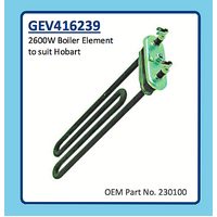 HOBART BOILER ELEMENT 2600W GEV416239 230100