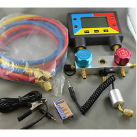 MULTI FUNCTION DIGITAL MANIFOLD GAUGE SET FOR 68 REFRIGERANTS VACUUM GAUGE TEMP