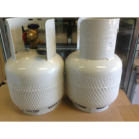 REFRIGERANT RECOVERY CYLINDER TANK 22WC 5.2MPa POWDER COATED DOUBLE VALVE