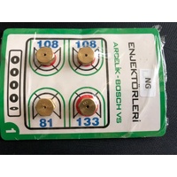 BEKO BOSCH GAS COOK TOP JET 4x NIPPLES 2 x108 1x133, 1x81 Gauges Size