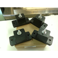 AIR CONDITIONER MOUNT BRACKET SET OF 4 CAN STANDS 280KG RUBBER FEET STANDS